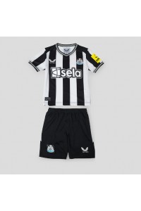 Fotbalové Dres Newcastle United Dětské Domácí Oblečení 2023-24 Krátký Rukáv (+ trenýrky)